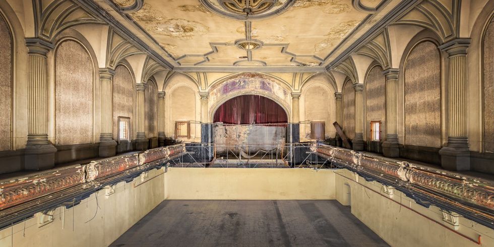 Innenansicht Tanzsaal Tegel