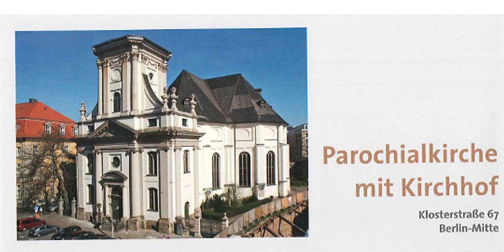 Parochialkirche mit Kirchhof