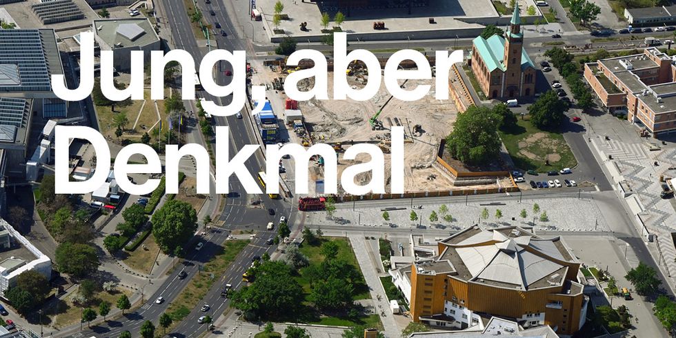 Jung, aber Denkmal: „Kulturforum“