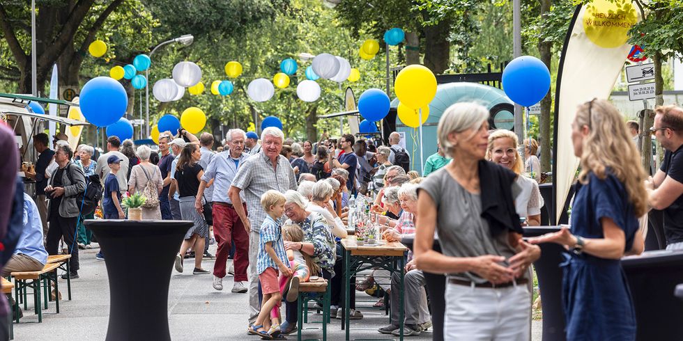Impression der TAUT-Meile in der Waldsiedlung Zehlendorf