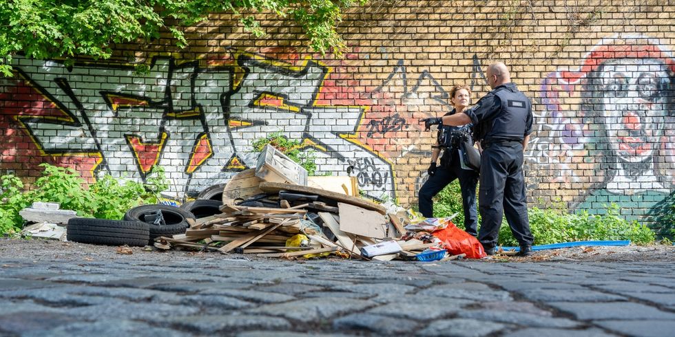 Soko Müll Neukölln im Einsatz