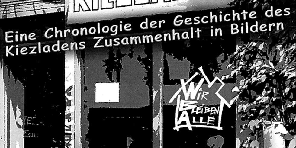 Blick zurück nach vorn, Kiezladen (Bildausschnitt)