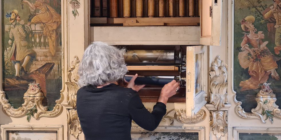 Musica di strada - am Orchestrion »Fratihymnia«
