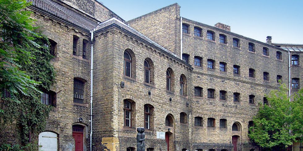 Ansicht vom Innenhof der Gedenkstätte Köpenicker Blutwoche