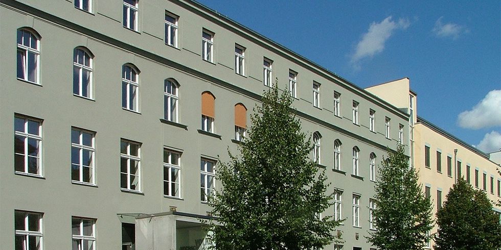 The location in Weissensee - Bizetstraße