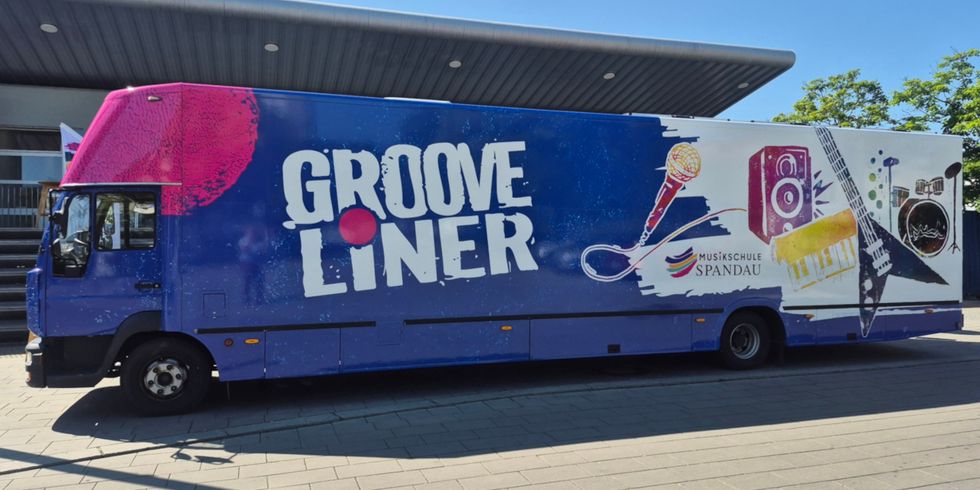 GrooveLiner Musikschulbus Ansicht außen