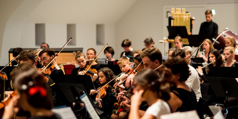 Schülersinfonieorchester im Konzert