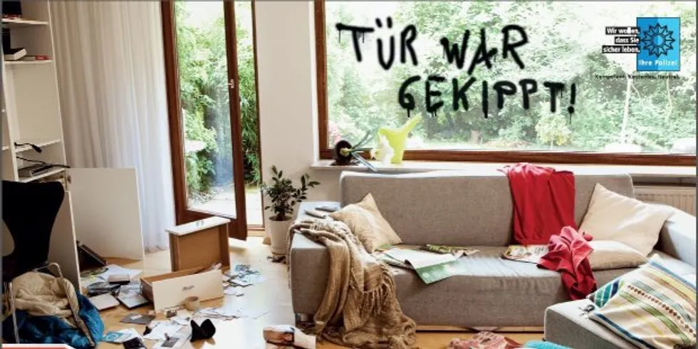 Tag des Einbruchschutzes Plakat