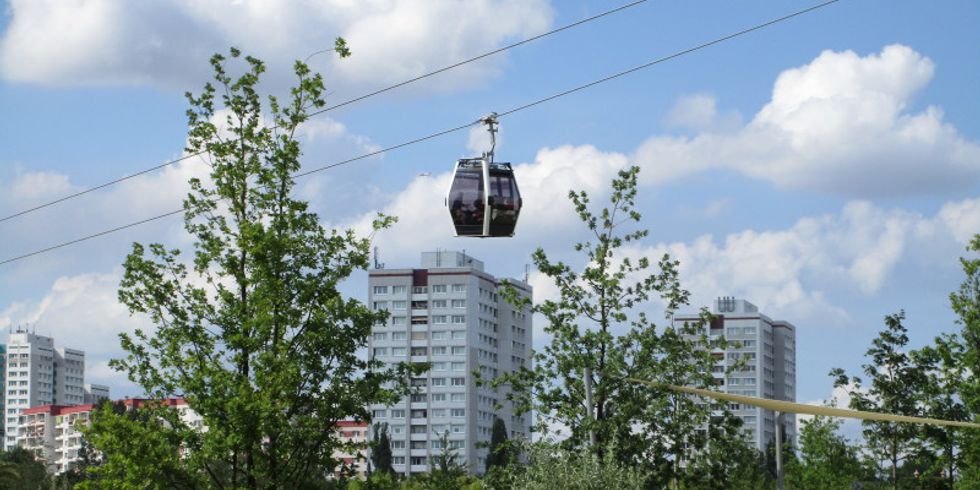 Seilbahn IGA-Gelände Marzahn-Hellersdorf