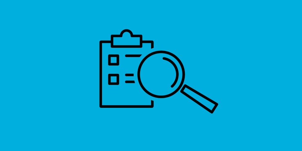 Icons für To-Do-Liste und Lupe symbolisieren Praxisbeispiele