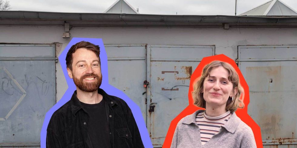 Laura Koch und Domenik Berton von der Garagenzeile