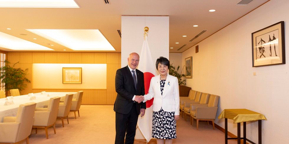 Kai Wegner trifft Japans Außenministerin Yoko Kamikawa