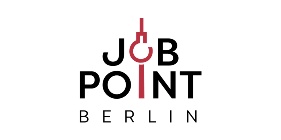 Schrift JOB POINT BERLIN