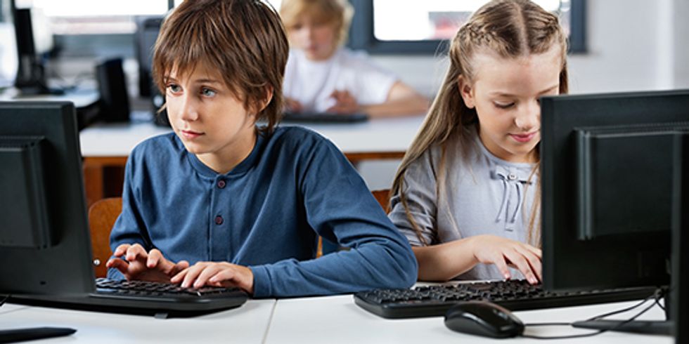 Kinder am PC