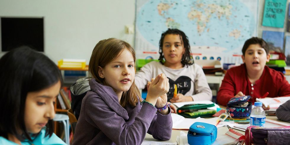 Schüler im Unterricht