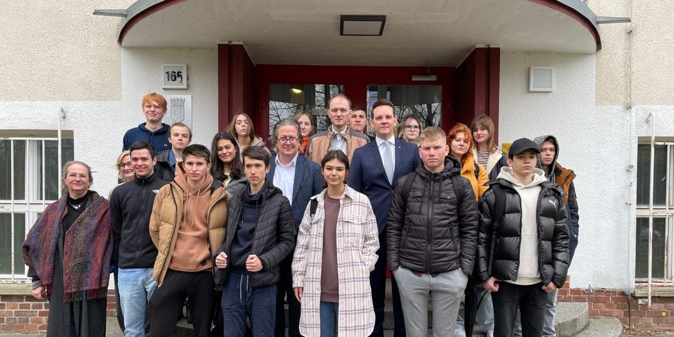 Willkommensklasse am Willi-Graf-Gymnasium in Berlin-Lichterfelde