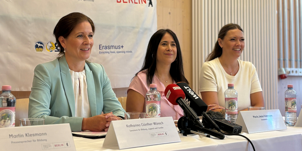 Pressekonferenz zum Schuljahresbeginn 2026/27