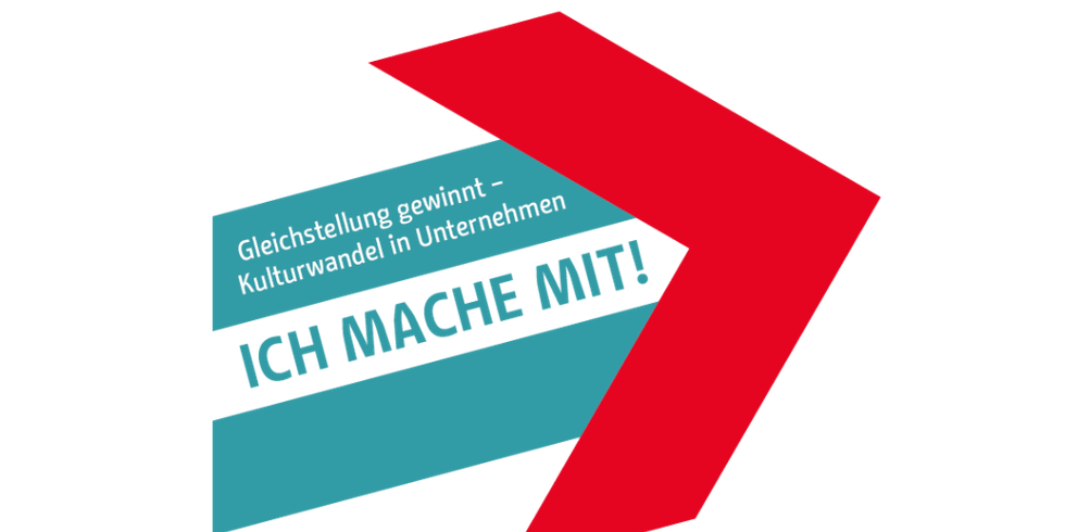 Gleichstellung gewinnt Pfeillogo, Ich mache mit!