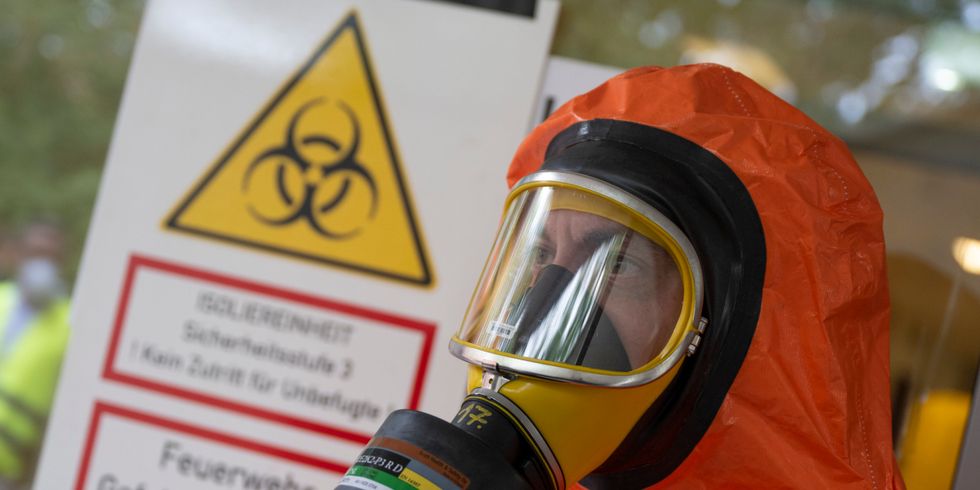Feuerwehr probt Umgang mit hochansteckenden Patienten
