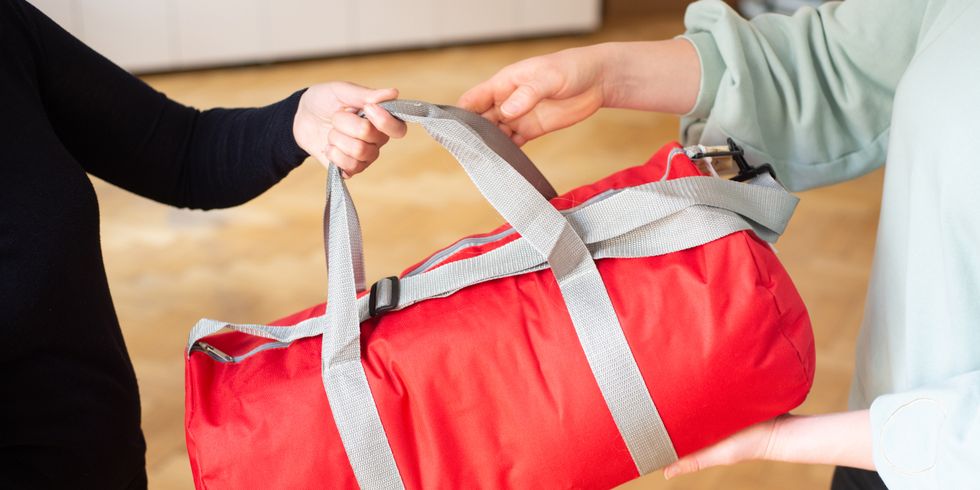 Übergabe Welcome-Baby-Bag