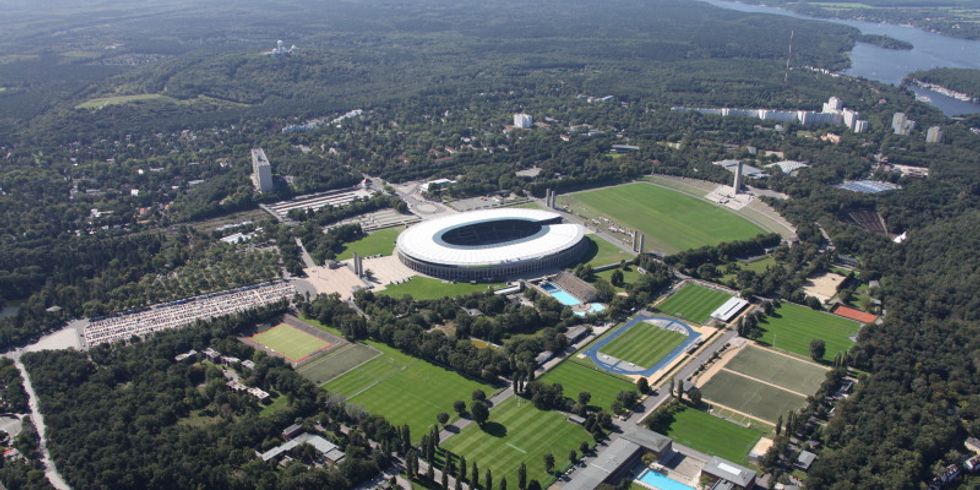 Luftaufnahme Olympiapark