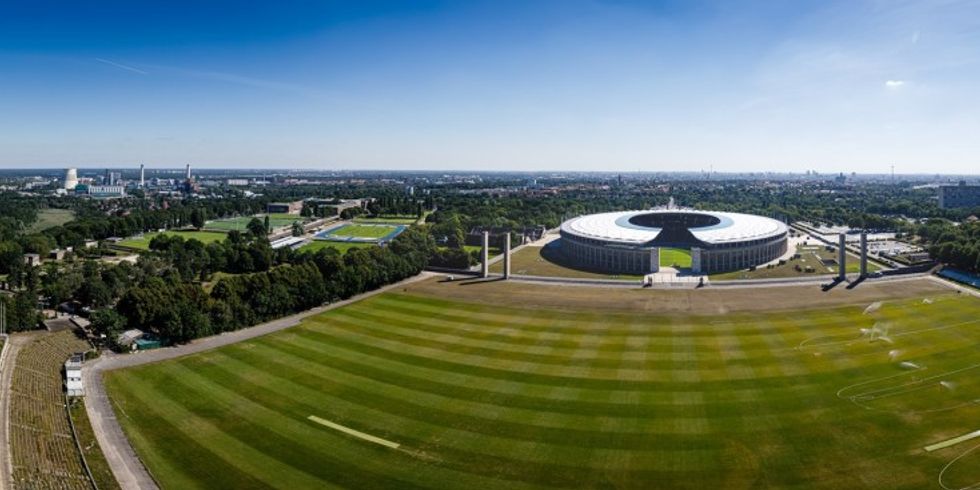 Olympiapark Berlin - Luftaufnahme