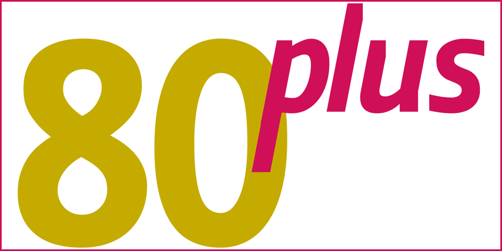 Logo 80plus - Gesundheitliche und pflegerische Versorgung hochaltriger Menschen