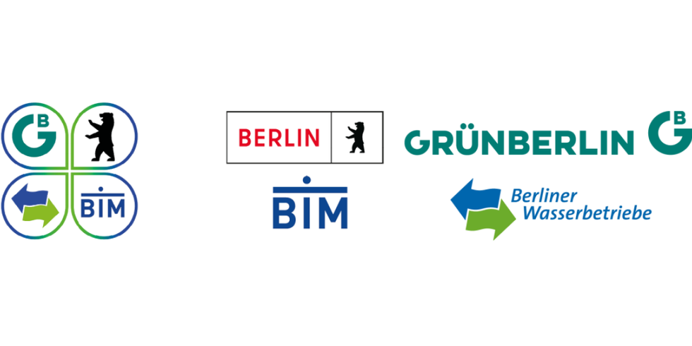 Logoleiste blau-grüne Allianz