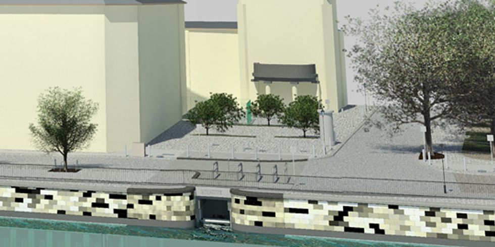 Visualisierung: Ersatzneubau der Schiffbauerdammbrücke