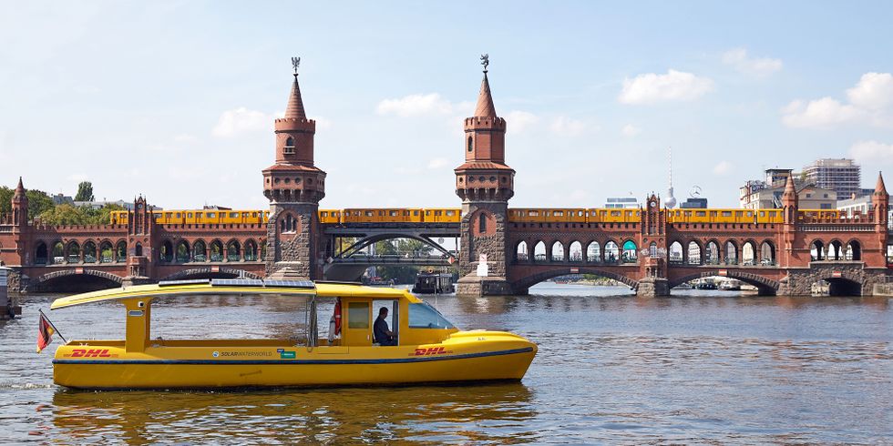 Solarschiff der DHL