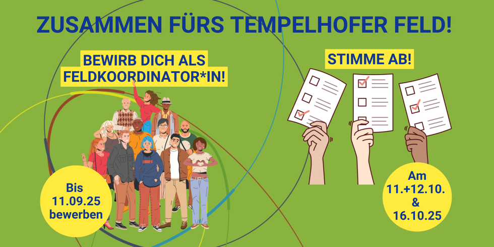 THF NL Coverbild - Grafik zur Bewerbung als Feldkoordinator