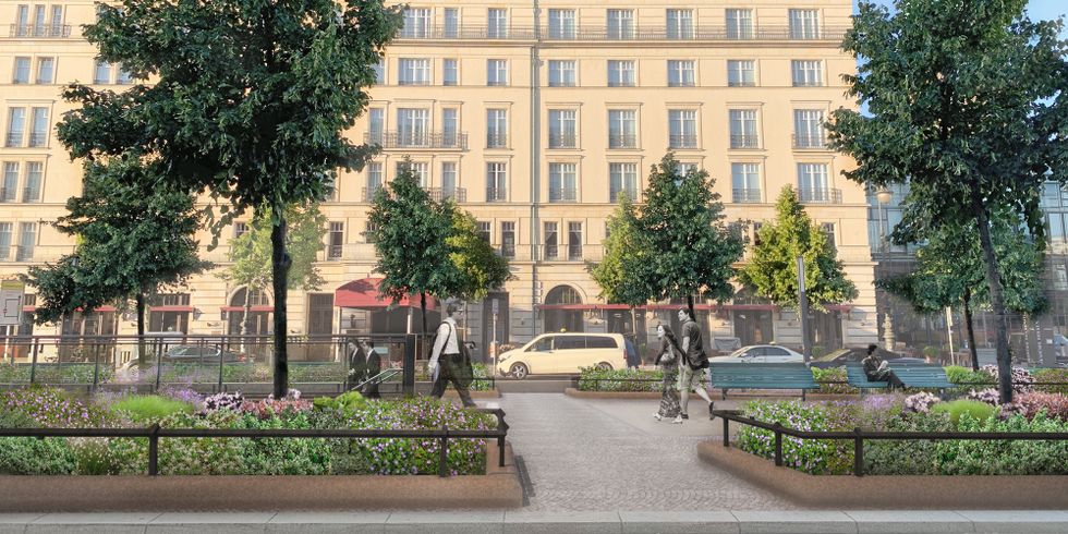 Unter den Linden - Gestaltung