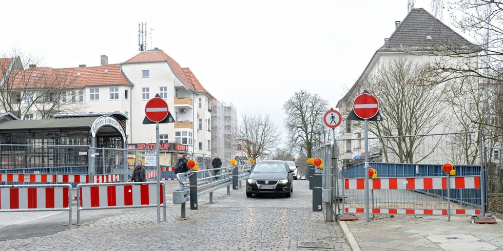 Moltkestraßenbrücke in Steglitz-Zehlendorf, März 2019