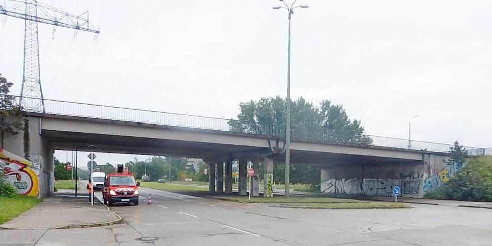 Wuhletalbrücke in Marzahn-Hellersdorf, 2019