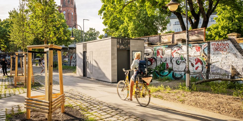 Toilettenanlage