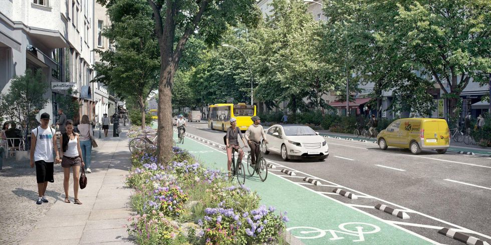 Visualisierung der Planung Torstraße