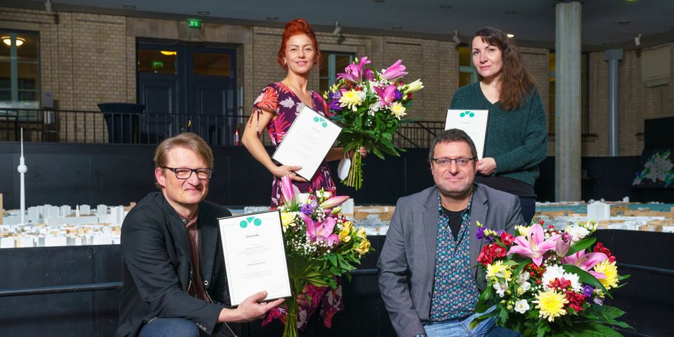 Verleihung des Engagementpreis „Fahrrad Berlin“ an Fancy Women Bike Ride, die Initiative Radeln ohne Alter und den Verein KidBike e.V.