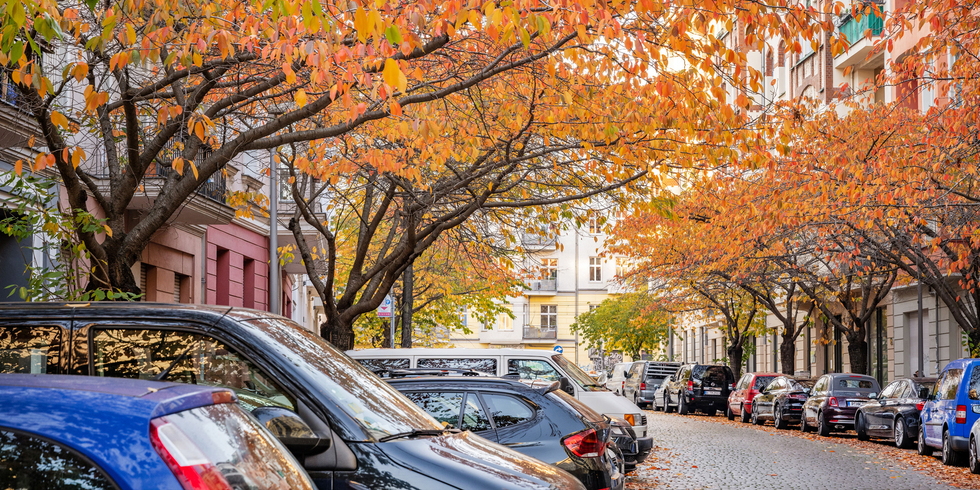 Parken in der Raabestraße
