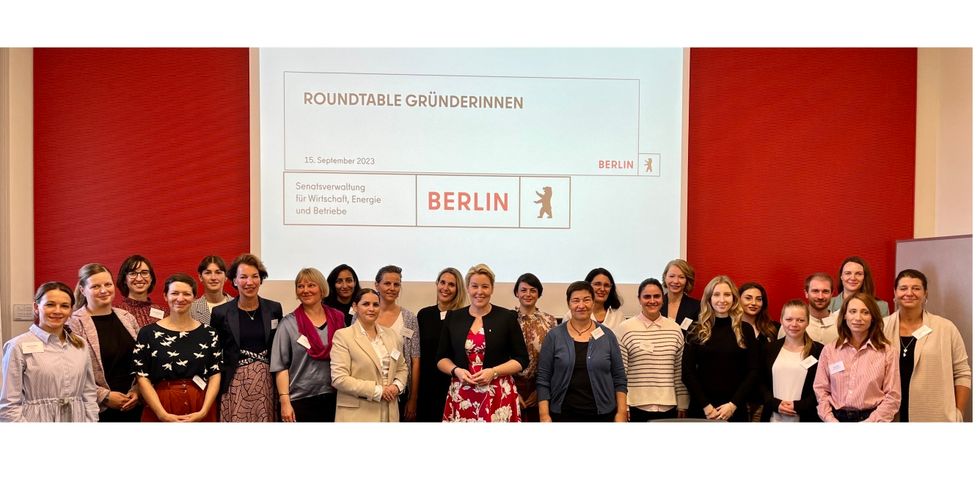 Gruppenfoto Roundtable Gründerinnen