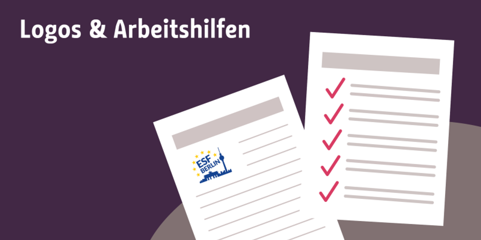 Illustration von Checklisten, Blätter