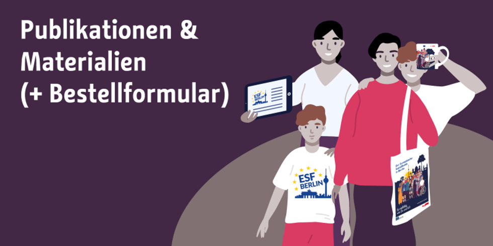 Illustration einiger Figuren mit Give-Aways