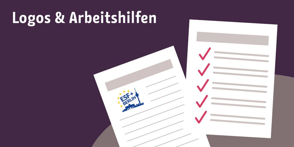 Illustration von Checklisten, Blätter