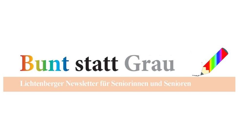 Logo des Lichtenberger Newsletter für Seniorinnen und Senioren