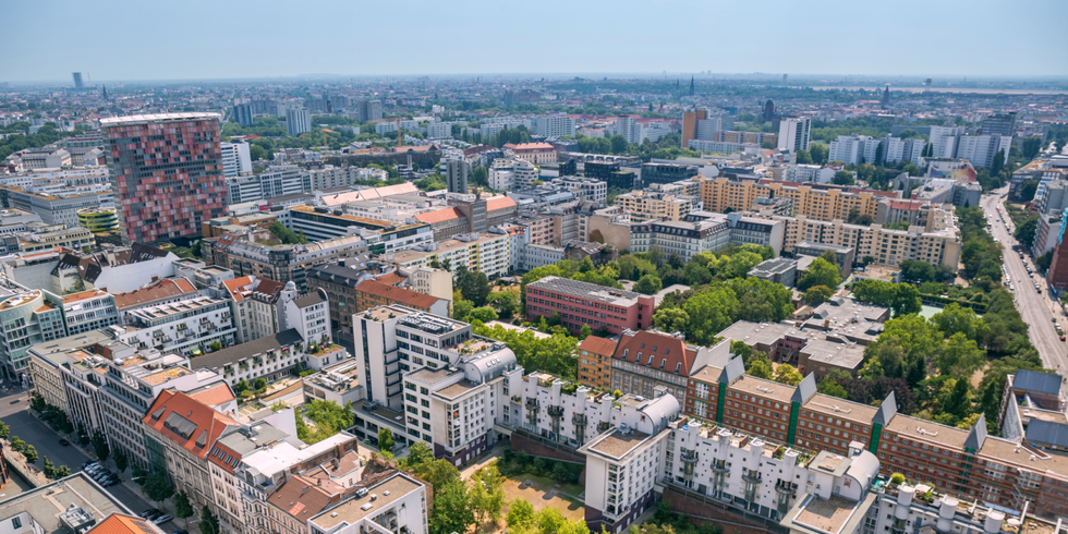 Luftaufnahme Berlin Mitte