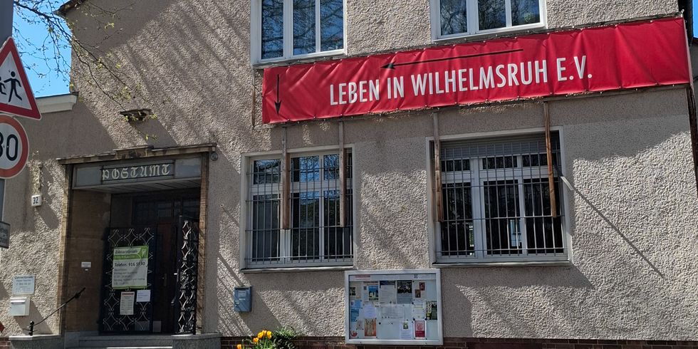 Gebäude der Bibliothek Wilhelmsruh