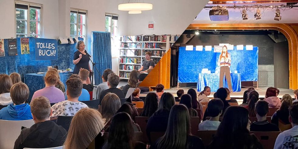 Zwei Fotos von Veranstaltungen für Kinder und Jugendliche