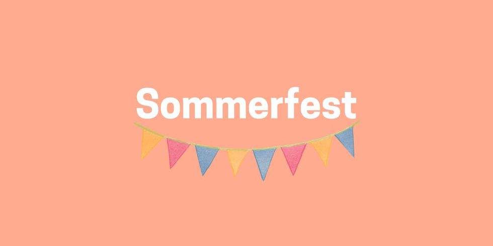 Webseite Banner - Banner für Sommerfest