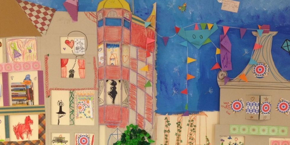 Nachbarn -Collage-Haeuser