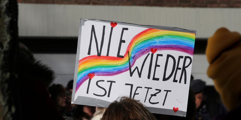 Nie wieder jetzt Plakat