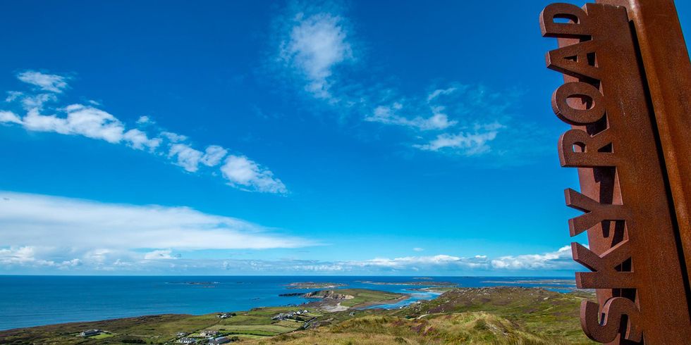 Meer und blauer Himmel